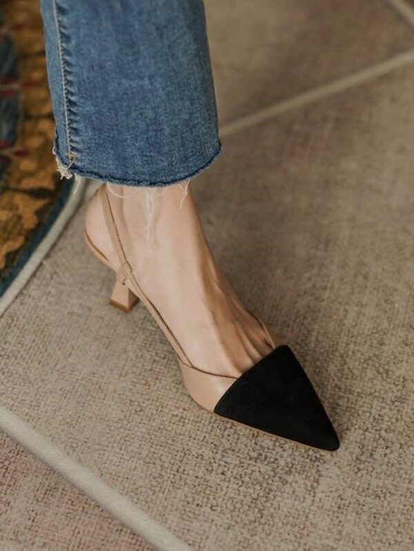 Sandalias Planas de Estilo Francés con Lazo y Hebilla - Image 5