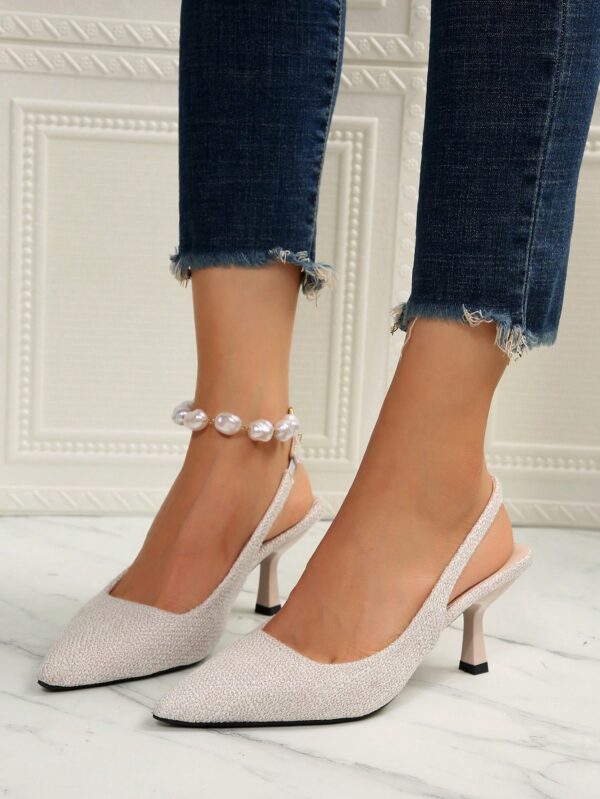 Zapatos de Tacón Elegantes con Correa Trasera y Tacón Piramidal - Image 39