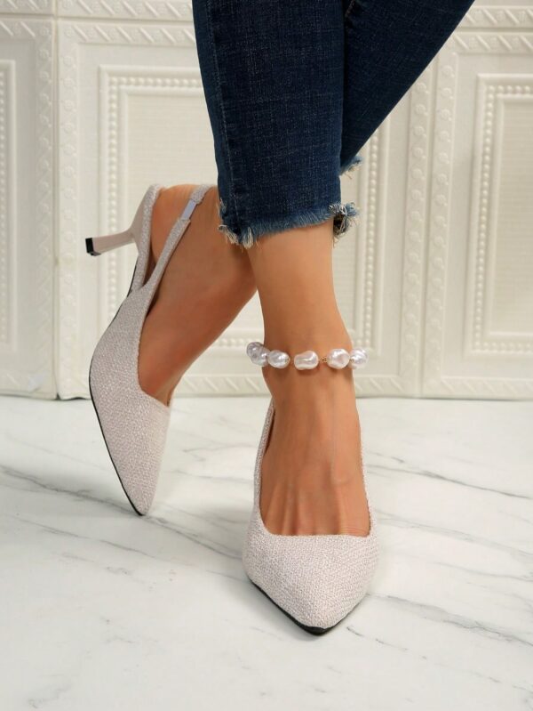 Zapatos de Tacón Elegantes con Correa Trasera y Tacón Piramidal - Image 41