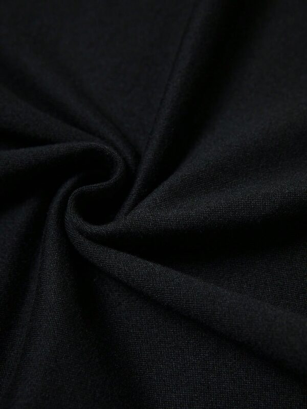 Vestido Largo Halter Sin Mangas con Espalda Descubierta y Abertura Lateral - Image 4