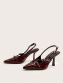 Sandalias Stiletto Elegantes con Correas Cruzadas y Punta Fina