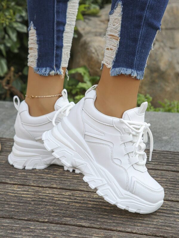 Zapatillas Casual Plataforma Invisible 8cm, Aumento de Altura - Image 7