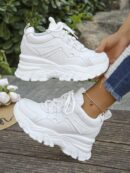 Zapatillas Casual Plataforma Invisible 8cm, Aumento de Altura