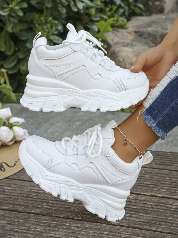 Zapatillas Casual Plataforma Invisible 8cm, Aumento de Altura - Image 8