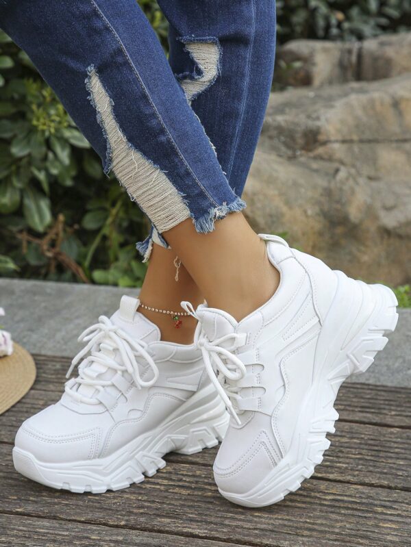Zapatillas Casual Plataforma Invisible 8cm, Aumento de Altura - Image 10