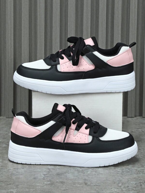 Zapatillas de Skate Outdoor de Cuero y Malla Transpirable - Image 3
