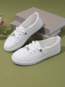 Zapatillas Deportivas Planas de Mujer con Detalles de Strass