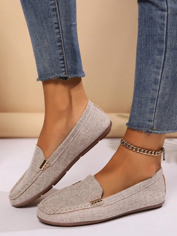 Mocasines de Lona Ligera en Talla Grande para Mujer - Image 4