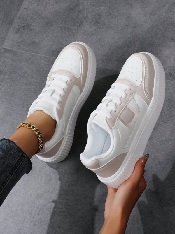 Zapatillas Deportivas Casual para Mujer en Blanco Chic - Image 10