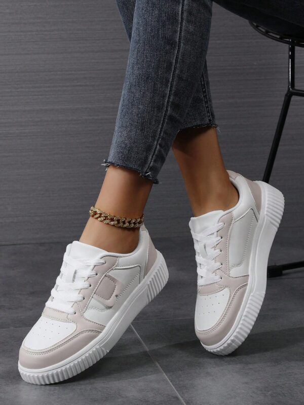 Zapatillas Deportivas Casual para Mujer en Blanco Chic - Image 12