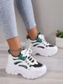 Zapatillas Casual Plataforma Invisible 8cm, Aumento de Altura