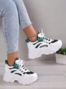 Zapatillas Casual Plataforma Invisible 8cm, Aumento de Altura