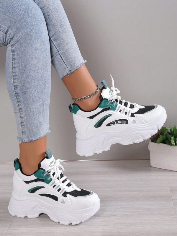 Zapatillas Casual Plataforma Invisible 8cm, Aumento de Altura - Image 13