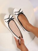 Mocasines de Verano con Lazo y Punta Redonda