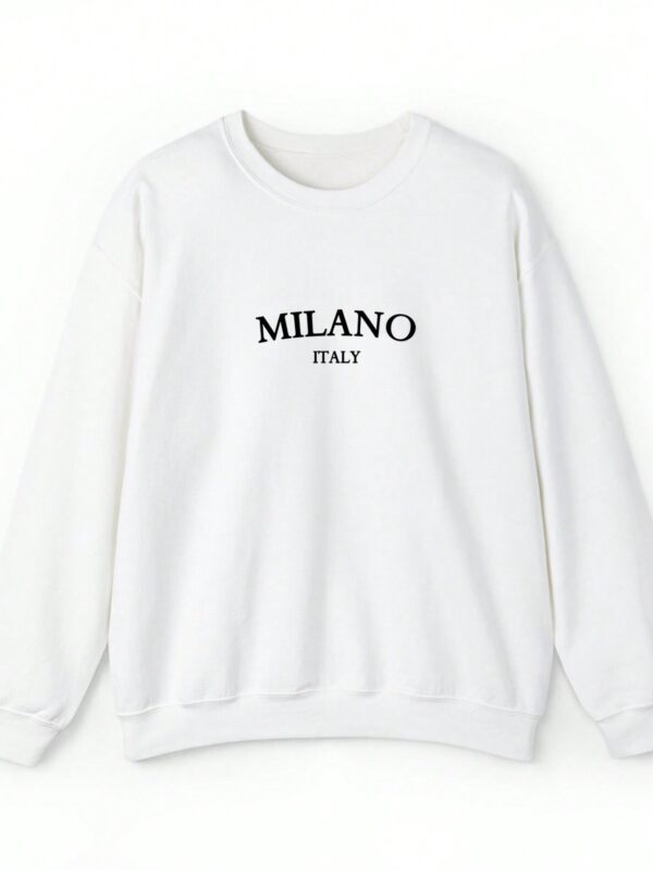 Buzo Casual con Estampado de Milán y Manga Larga - Image 13