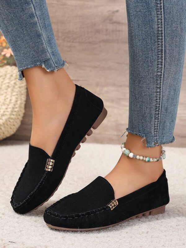 Mocasines Planos con Detalles Metálicos para Mujer - Image 17