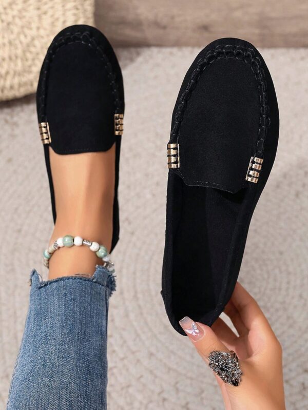 Mocasines Planos con Detalles Metálicos para Mujer - Image 18
