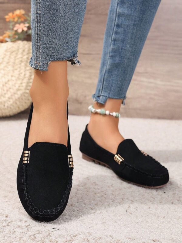 Mocasines Planos con Detalles Metálicos para Mujer - Image 19