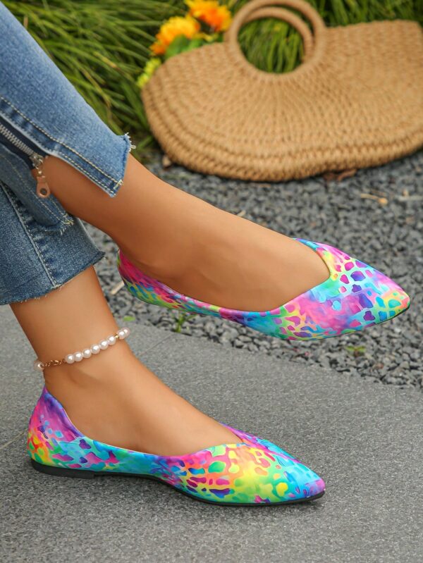 Zapatos Planos de Punta Afilada para Primavera/Otoño