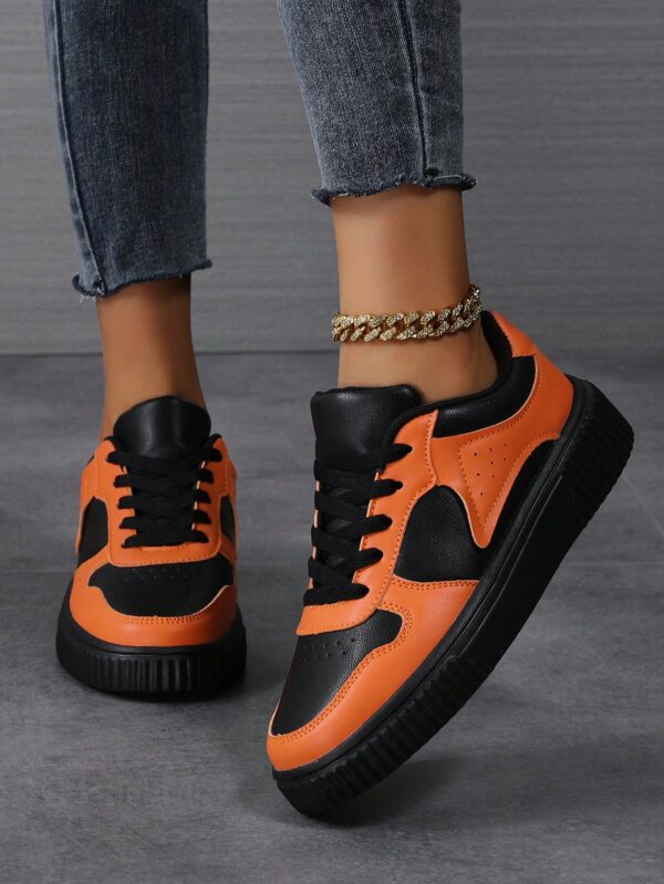 Zapatillas Deportivas Casual para Mujer en Blanco Chic - Image 2