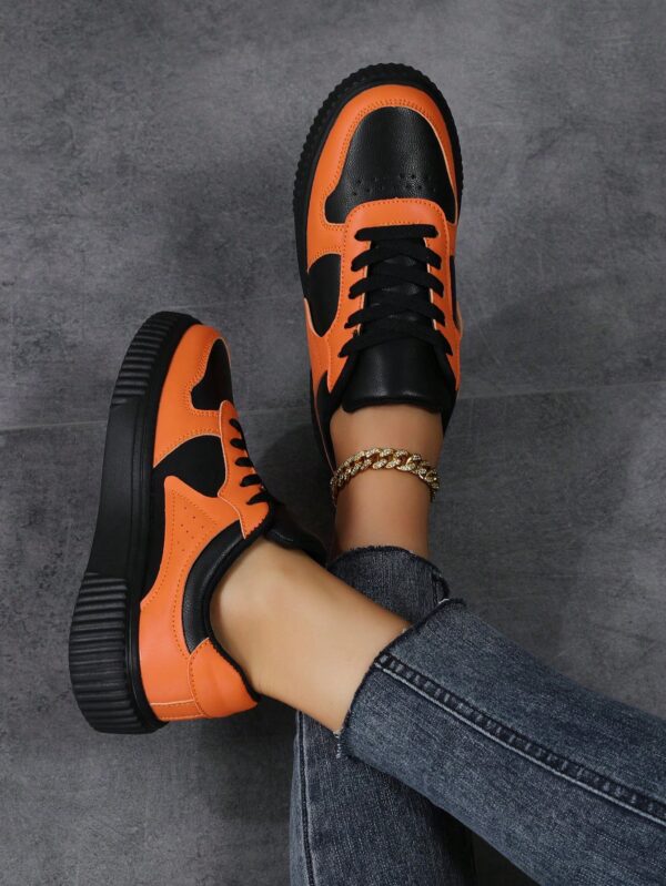 Zapatillas Deportivas Casual para Mujer en Blanco Chic - Image 3