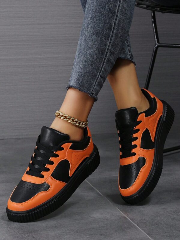 Zapatillas Deportivas Casual para Mujer en Blanco Chic - Image 6
