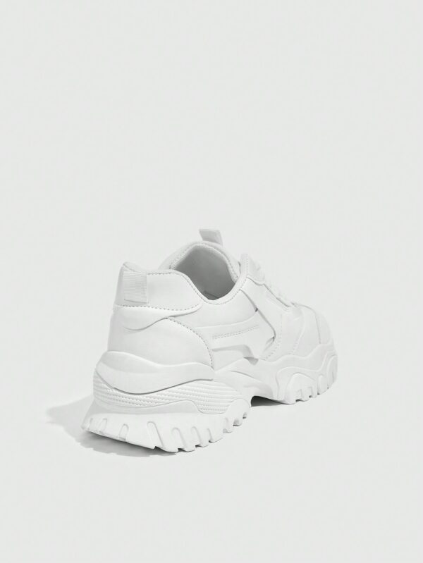Zapatillas Deportivas Chunky de Malla Blanca con Cordones - Image 31