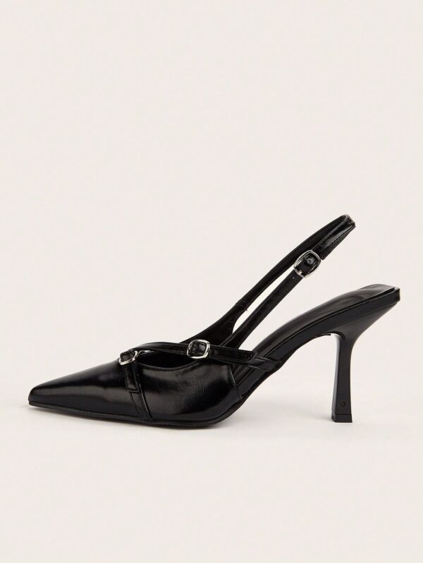 Sandalias Stiletto Elegantes con Correas Cruzadas y Punta Fina - Image 2