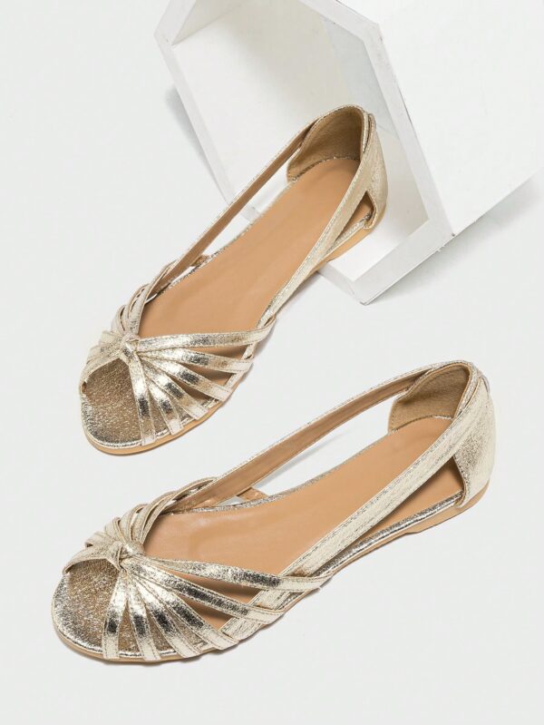 Zapatos Planos de Mujer con Detalles Tejidos y Talón Abierto - Image 28