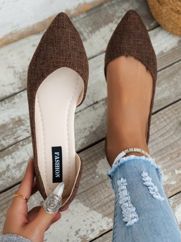 Zapatos de Mujer Planos con Detalles Calados, Cómodos y Antideslizantes - Image 44