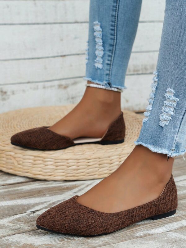 Zapatos de Mujer Planos con Detalles Calados, Cómodos y Antideslizantes - Image 45