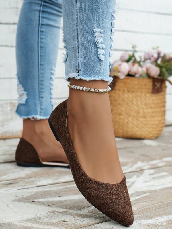 Zapatos de Mujer Planos con Detalles Calados, Cómodos y Antideslizantes - Image 47
