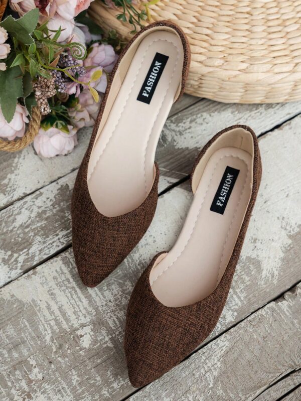 Zapatos de Mujer Planos con Detalles Calados, Cómodos y Antideslizantes - Image 48