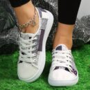 Zapatillas Deportivas y Casuales de Lona Liviana y Transpirable