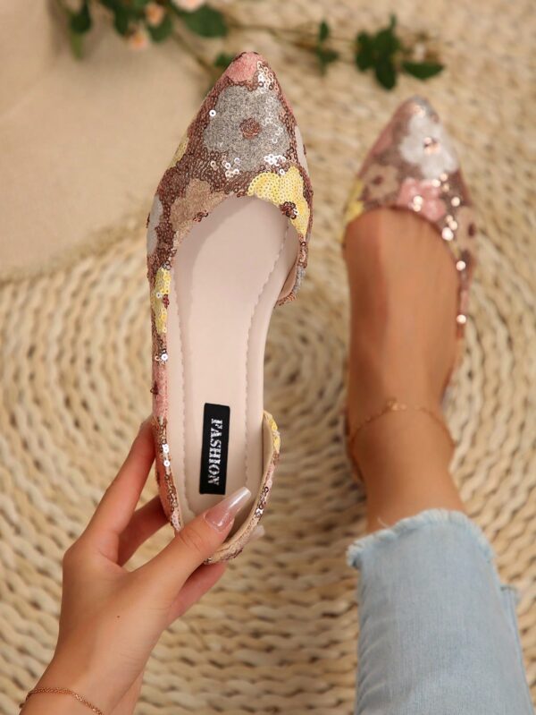 Zapatos de Mujer Planos con Detalles Calados, Cómodos y Antideslizantes - Image 37