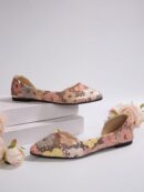 Zapatos de Mujer Planos con Detalles Calados, Cómodos y Antideslizantes