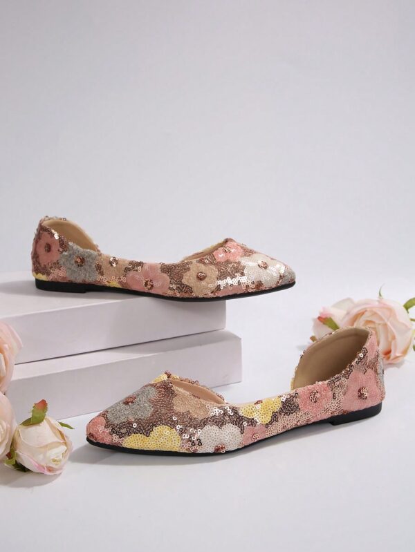Zapatos de Mujer Planos con Detalles Calados, Cómodos y Antideslizantes - Image 42