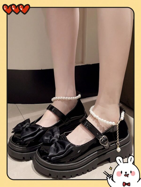 Zapatos Oxford de Tacón Alto y Suela Gruesa Estilo Mary Jane - Image 23