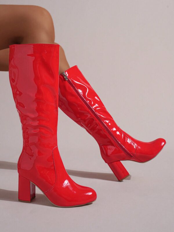 Botas Fashion Casual para Mujer en Color Blanco - Image 19