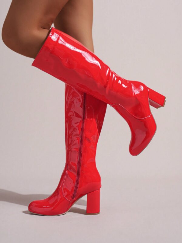 Botas Fashion Casual para Mujer en Color Blanco - Image 22