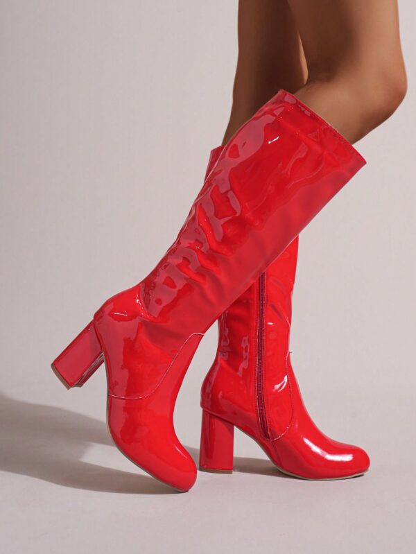 Botas Fashion Casual para Mujer en Color Blanco - Image 23