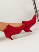 Botines de Mujer con Cierre Lateral y Tacón Delgado
