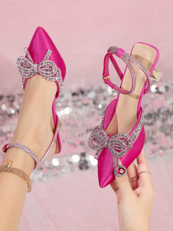 Zapatos de Tacón Alto Elegantes con Detalle de Moño - Image 28