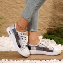 Zapatillas Deportivas y Casuales de Lona Liviana y Transpirable