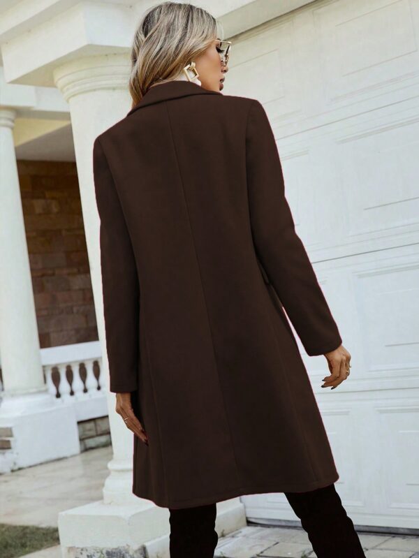 Abrigo Elegante con Cuello Solapa y Doble Botonadura - Image 42