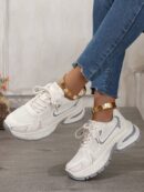 Zapatillas Deportivas Plataforma con Detalles en Bloque de Color