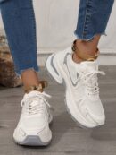 Zapatillas Deportivas Plataforma con Detalles en Bloque de Color