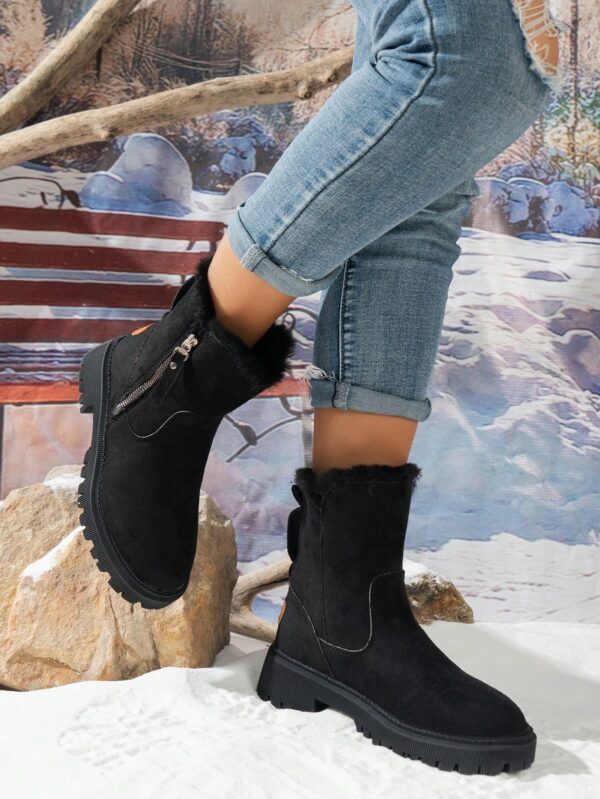 Botas de Mujer de Suela Gruesa con Cierre Lateral - Image 5