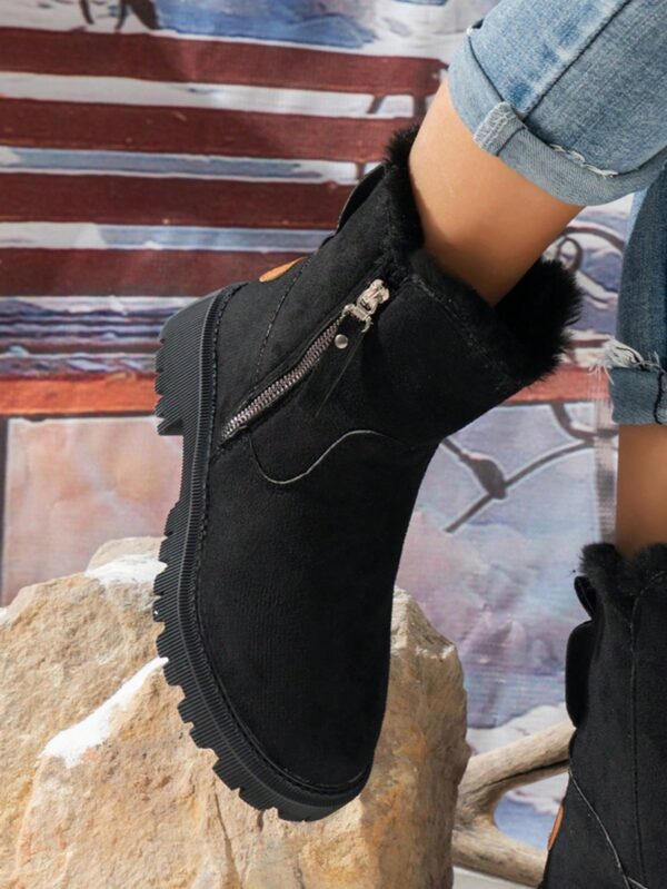 Botas de Mujer de Suela Gruesa con Cierre Lateral - Image 6