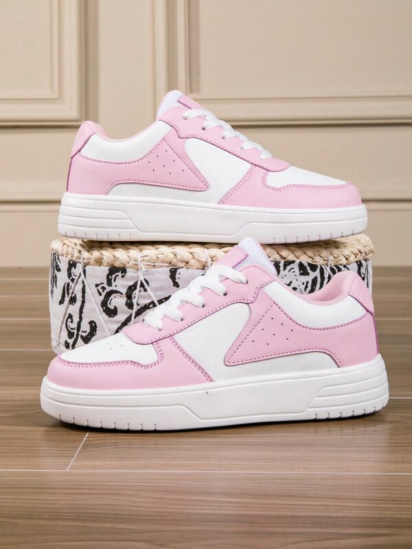 Zapatillas Deportivas Casuales Minimalistas con Punta Redonda - Image 4